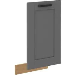 Front kuchenny dolny do zmywarki 45 cm LUNA ZM DGAR szary dąb artisan mat