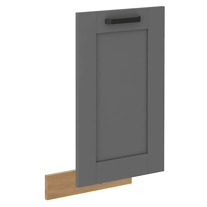 Front kuchenny dolny do zmywarki 45 cm LUNA ZM DGAR szary dąb artisan mat