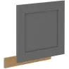 Front kuchenny dolny do zmywarki 60 cm LUNA ZM DGAR szary dąb artisan mat