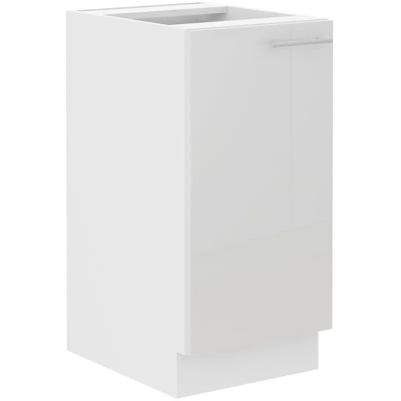 Szafka kuchenna dolna 40 cm LARA 40D 1F BB Cargo biała połysk