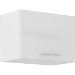 Szafka kuchenna górna 50 cm LARA 50GU 36 1F biała połysk