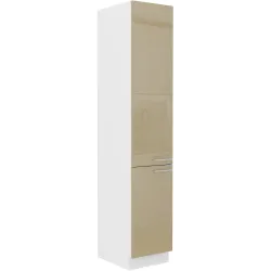 Szafka kuchenna dolna 40 cm słupek LARA 40DK 210 2F Cappucino połysk