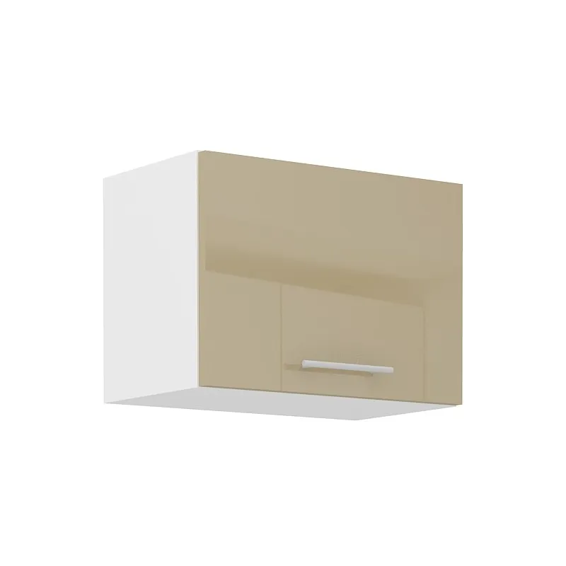 Szafka kuchenna górna 50 cm LARA 50GU 36 1F Cappucino połysk
