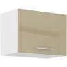 Szafka kuchenna górna 50 cm LARA 50GU 36 1F Cappucino połysk