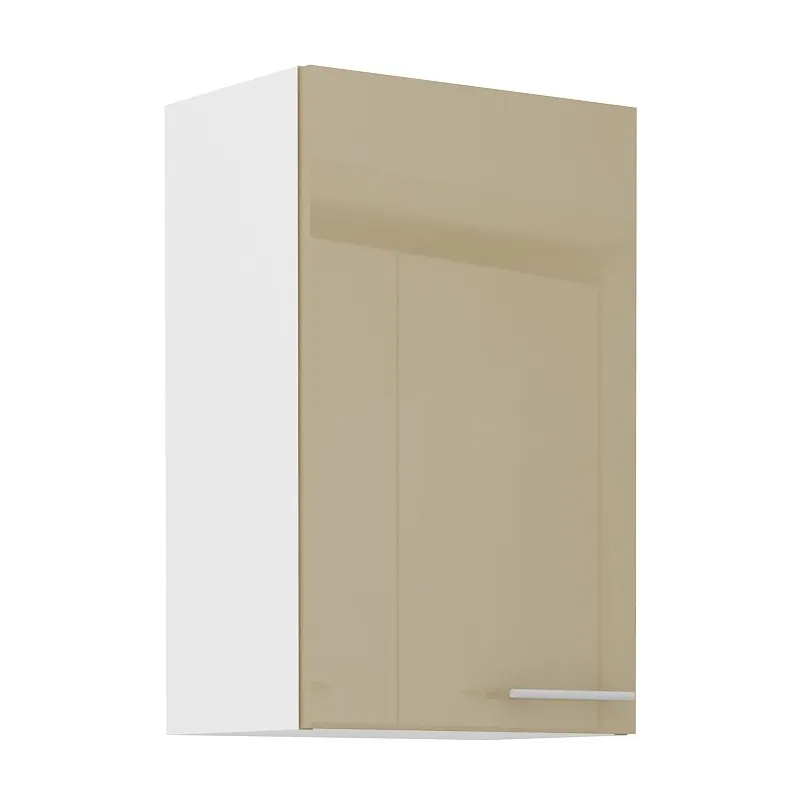 Szafka kuchenna górna 45 cm LARA 45G 72 1F Cappucino połysk