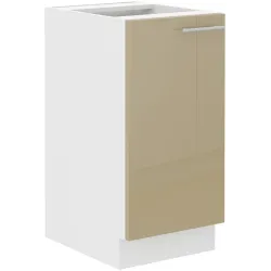 Szafka kuchenna dolna 40 cm LARA 40D 1F BB Cargo Cappucino połysk