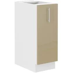 Szafka kuchenna dolna 30 cm cappucino połysk LARA 30D BB Cargo