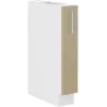 Szafka kuchenna dolna 15 cm cappucino połysk LARA 15D BB Cargo