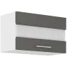 Szafka kuchenna górna 60 cm LARA 60GUS 36 1F GRWH grafit połysk