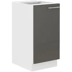 Szafka kuchenna dolna 40 cm LARA 40D 1F BB Cargo GRWH grafit połysk