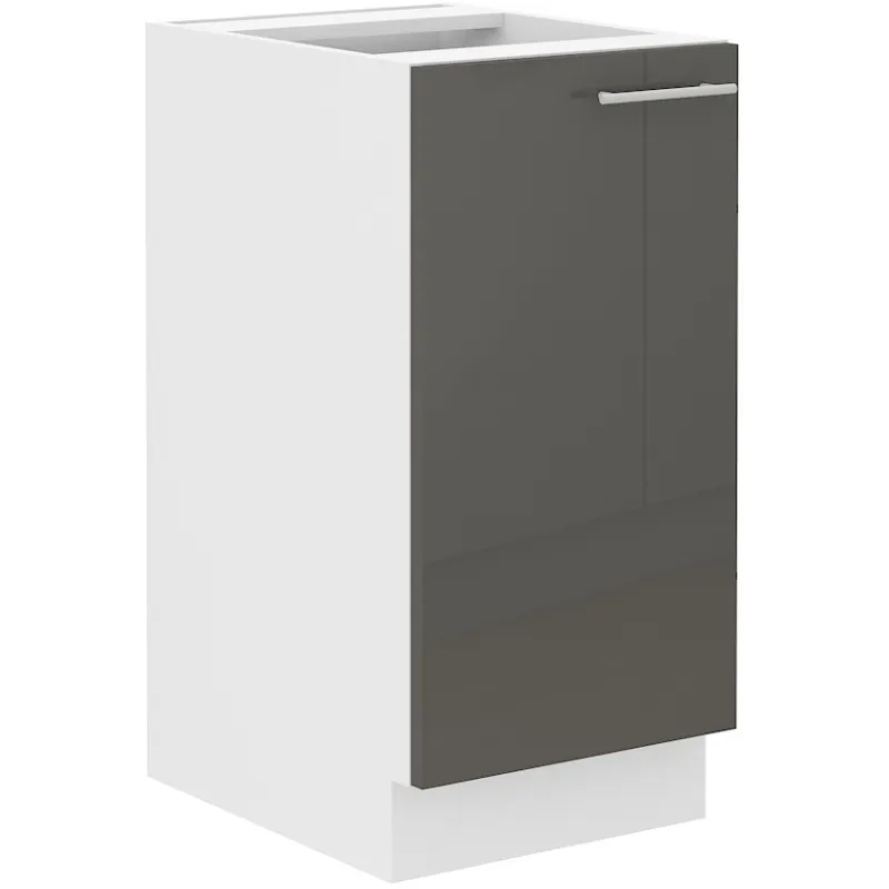 Szafka kuchenna dolna 40 cm LARA 40D 1F BB Cargo GRWH grafit połysk