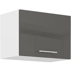 Szafka kuchenna górna 50 cm LARA 50GU 36 1F GRWH grafit połysk