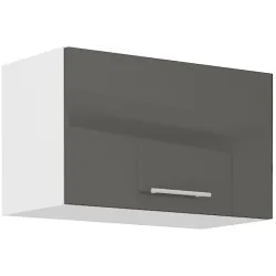 Szafka kuchenna górna 60 cm LARA 60GU 36 1F GRWH grafit połysk