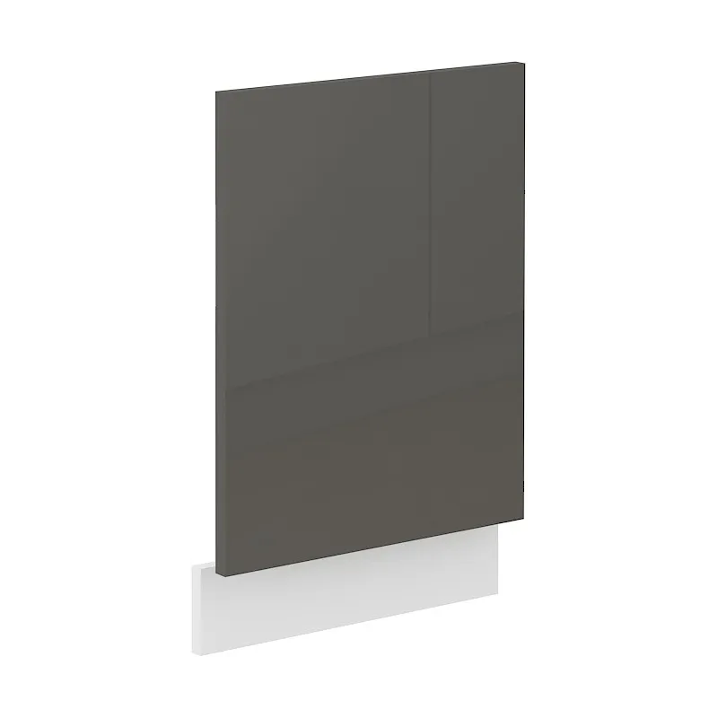 Front kuchenny dolny do zmywarki 45 cm LARA ZM GRWH grafit połysk