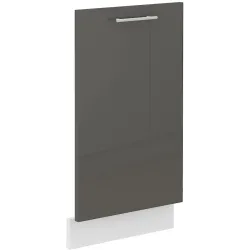 Front kuchenny dolny do zmywarki 45 cm LARA ZM GRWH grafit połysk