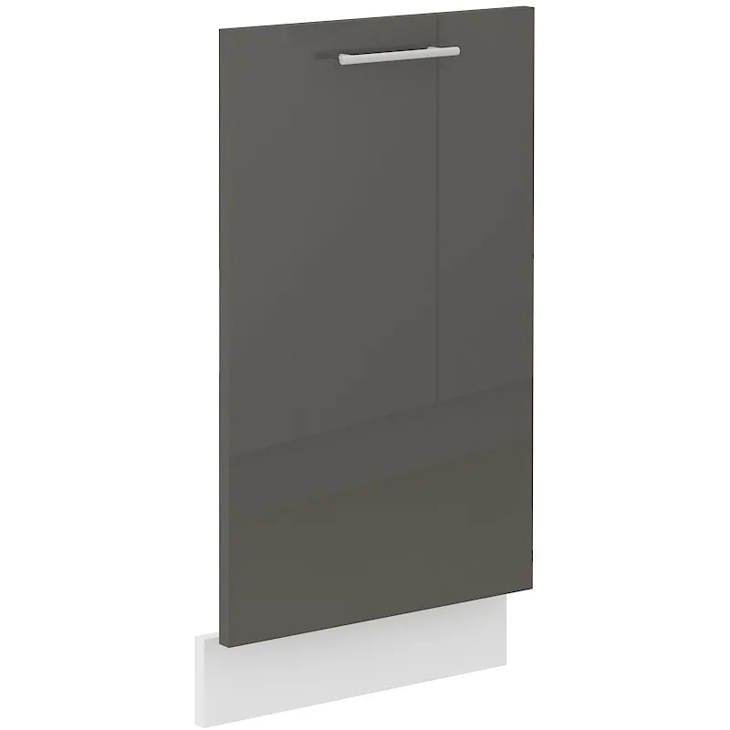 Front kuchenny dolny do zmywarki 45 cm LARA ZM GRWH grafit połysk