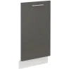 Front kuchenny dolny do zmywarki 45 cm LARA ZM GRWH grafit połysk