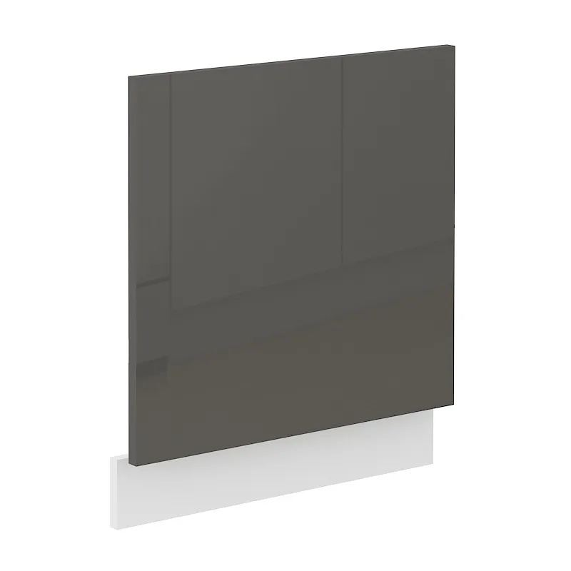 Front kuchenny dolny do zmywarki 60 cm LARA ZM GRWH grafit połysk