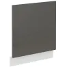 Front kuchenny dolny do zmywarki 60 cm LARA ZM GRWH grafit połysk
