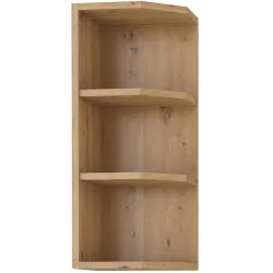 Szafka kuchenna górna 30 cm zakończenie dąb artisan MODENA 30G 72 ZAK BB