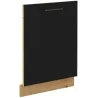 Front kuchenny dolny do zmywarki 60 cm MODENA ZM czarny mat