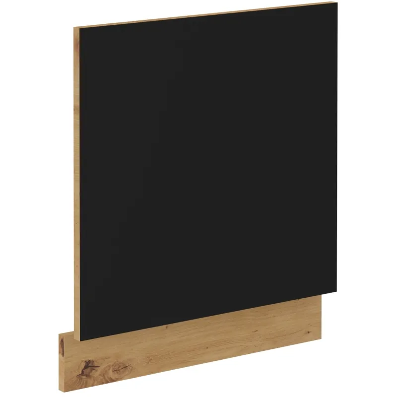Front kuchenny dolny do zmywarki 60 cm MODENA ZM czarny mat