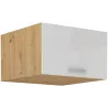 Szafka kuchenna górna 60 cm ARTISAN 60NAGU 36 1F biała - dąb artisan