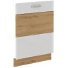 Front kuchenny dolny do zmywarki 60 cm ARTISAN ZM biała - dąb artisan