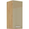 Szafka kuchenna górna 30 cm cappucino połysk ARTISAN 30G 72 1F
