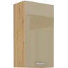 Szafka kuchenna górna 50 cm ARTISAN 50G 90 1F cappucino - dąb artisan