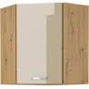 Szafka kuchenna górna narożna ARTISAN 58x58 GN 72 1F cappucino - dąb artisan