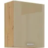 Szafka kuchenna górna 60 cm ARTISAN 60G 72 1F cappucino - dąb artisan