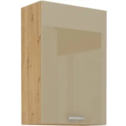 Szafka kuchenna górna 60 cm ARTISAN 60G 90 1F cappucino - dąb artisan