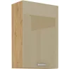 Szafka kuchenna górna 60 cm ARTISAN 60G 90 1F cappucino - dąb artisan