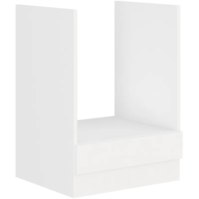 Szafka kuchenna dolna 60 cm pod piekarnik EKO 60D GAZ BB biała