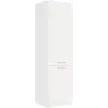 Szafka kuchenna dolna 60 cm słupek EKO 60DK 210 2F biała