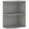 Szafka kuchenna dolna 30 cm zakończenie szara EKO 30D ZAK BB