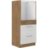 Szafka kuchenna dolna 60 cm słupek VIGO 60DPS 145 3S dąb lancelot