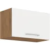 Szafka kuchenna górna 60 cm VIGO 60GU 36 1F biała połysk - dąb lancelot mat