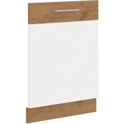 Front kuchenny dolny do zmywarki 60 cm VIGO ZM biały połysk - dąb lancelot