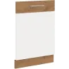 Front kuchenny dolny do zmywarki 60 cm VIGO ZM biały połysk - dąb lancelot