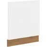 Front kuchenny dolny do zmywarki 60 cm VIGO ZM biała połysk - dąb lancelot