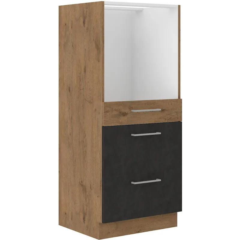 Szafka kuchenna dolna 60 cm słupek VIGO 60DPS 145 3S matera - dąb lancelot