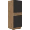 Szafka kuchenna dolna 50 cm słupek VIGO 50DK 145 1F (3S) matera - dąb lancelot