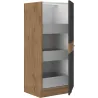 Szafka kuchenna dolna 50 cm słupek VIGO 50DK 145 1F (3S) matera - dąb lancelot