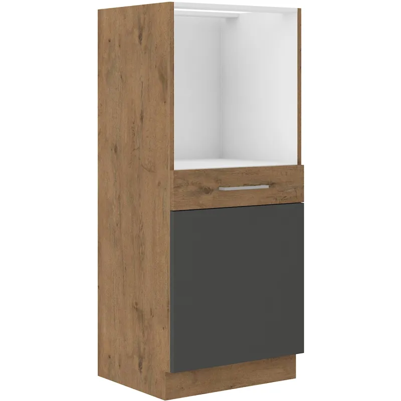 Szafka kuchenna dolna 60 cm słupek VIGO 60DP 145 1F BB matera - dąb lancelot