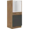 Szafka kuchenna dolna 60 cm słupek VIGO 60DP 145 1F BB matera - dąb lancelot