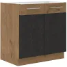 Szafka kuchenna dolna VIGO 80D 2F BB matera - dąb lancelot
