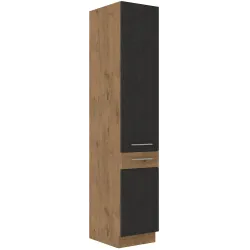 Szafka kuchenna dolna 40 cm słupek VIGO 40DK 210 2F matera - dąb lancelot