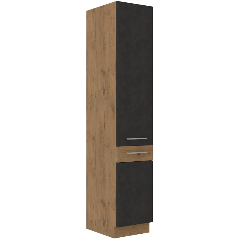 Szafka kuchenna dolna 40 cm słupek VIGO 40DK 210 2F matera - dąb lancelot